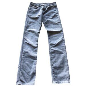 Hugo Boss Silver Gray Trousers Chinos Mens Casual W30 L32 Straight Pants